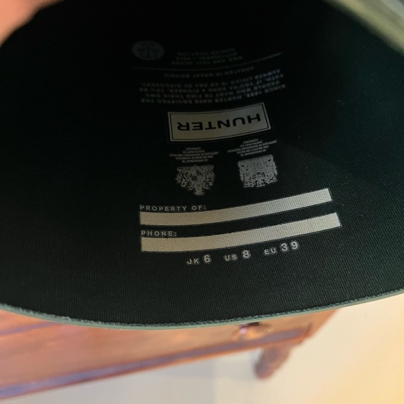 Hunter Dark Green Waterproof Rain Boots - Picture 6 of 11